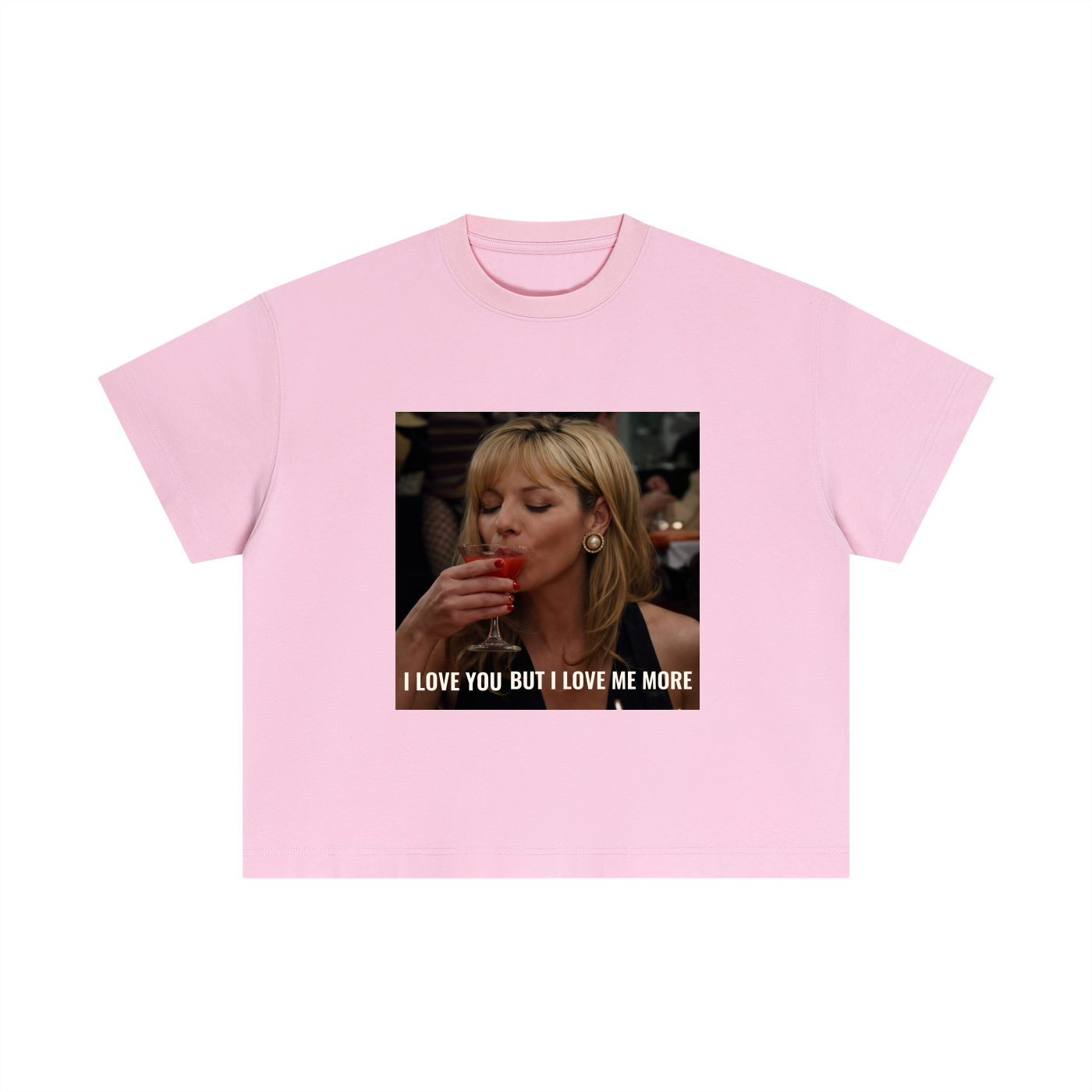 samantha jones,t shirt,graphic,love,girlpower,nyc