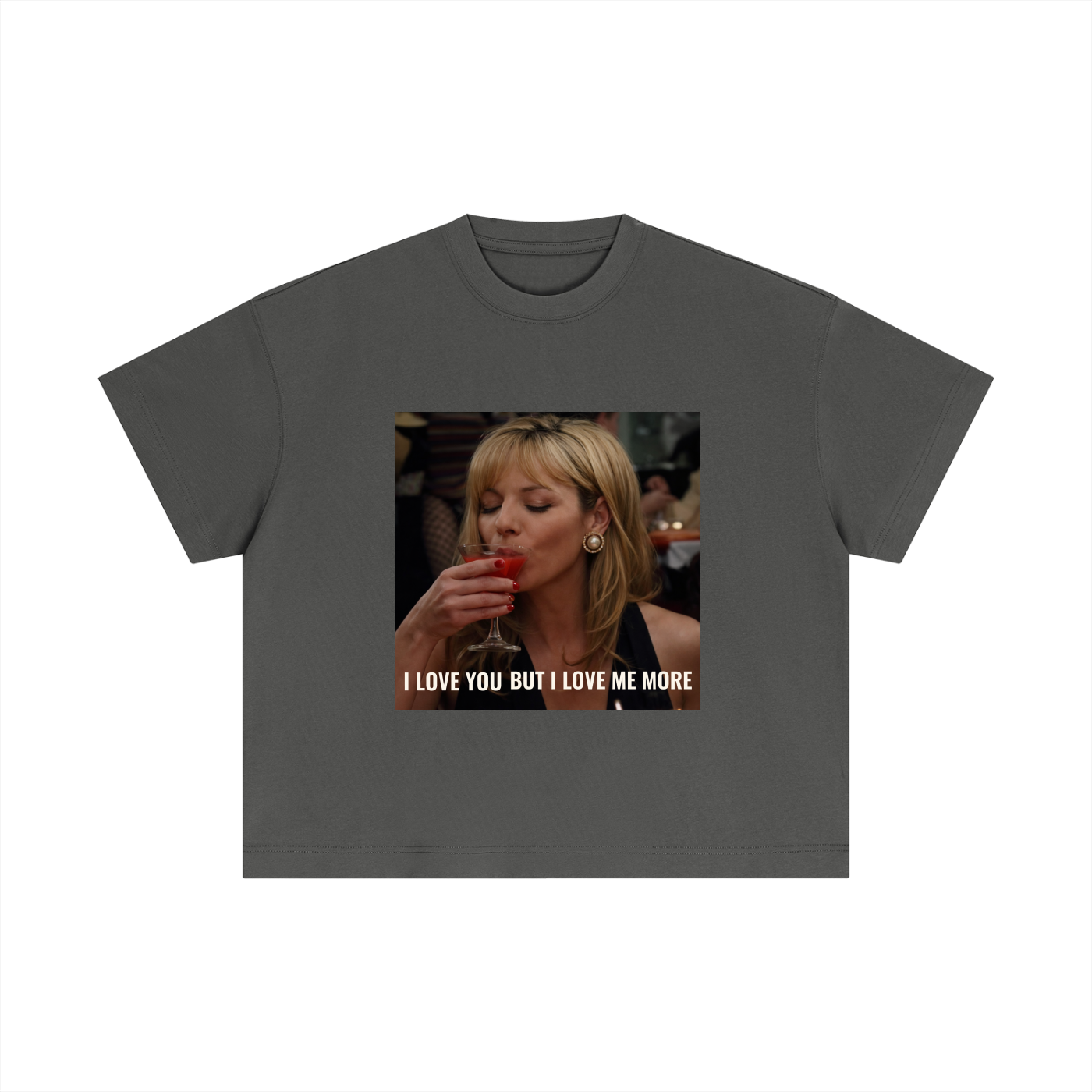 samantha jones,t shirt,graphic,love,girlpower,nyc