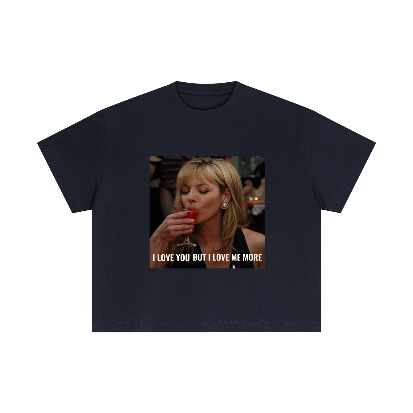 samantha jones,t shirt,graphic,love,girlpower,nyc