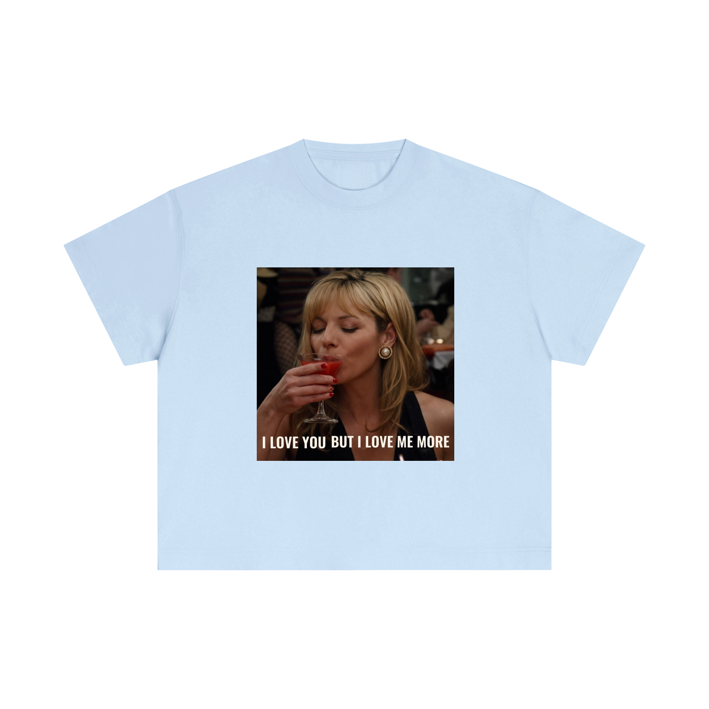 samantha jones,t shirt,graphic,love,girlpower,nyc